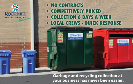 Garbage and recycling collection at your business has never been easier. No contracts, competitively priced, collection six days a week, local crews and quick response